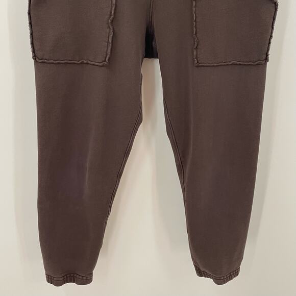 SOLD Frank & Eileen S Eamon Jogger Sweatpant Triple Fleece Irish Chocolate - Picture 6 of 10